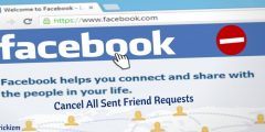 معرفة طلبات الصداقة المرفوضة في فيسبوك
